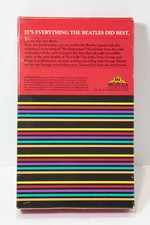 The Compleat Beatles VHS Stereo 2 Hour Rockumentary 1982 - Vintage