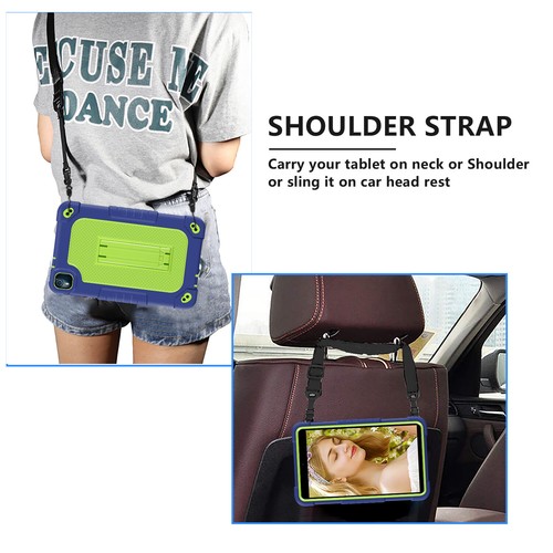 For Nokia T10 8 Inch Shockproof Kids Friendly Protective Case+Screen Protector - Picture 23 of 45