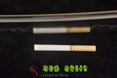 Espada Katana Samurai Japón Hoja de Acero Plegada Templada Arcilla Afilada Full Tang - Imagen 5 de 11