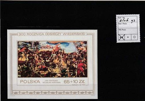 Polen postfris 1983 MNH block 93 - Koning Johann III