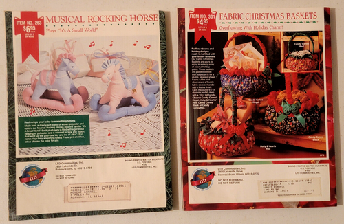1990 and 1992 LTD Commodities Christmas Catalogs - Picture 2 of 9