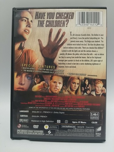 When a Stranger Calls DVD Camilla Belle, Brain Geraghty, Clark Gregg. Horror - Picture 8 of 12