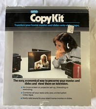 Vintage Sima Copy Kit Transfer Movies Slides to Video, Memory Saver Keepsake