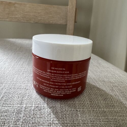 Origins Ginzing Energizing Gel Creme mit Koffein + Niacinamid 1,7oz/50ml Neu - Bild 2 von 3