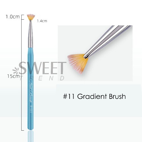 1pc Stripe Nail Art Liner Brush Painting Pen Tools Acrylic UV Gel Drawing Brush - Bild 17 von 39