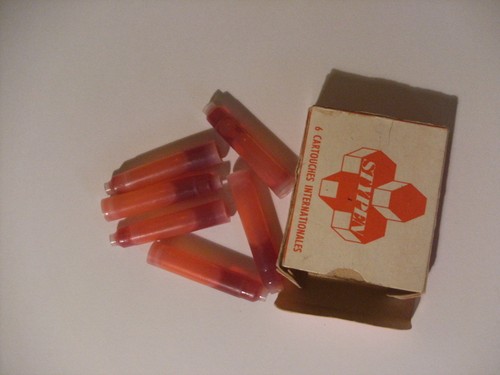 boite  de 6 cartouches encre rouge   - Picture 3 of 3