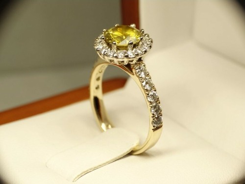 Diamant 585 Gold Brillant Ring 2,71ct Damen Goldring mit Zertifikat Selten Top - Bild 3 von 8