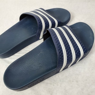 adidas three stripe slides
