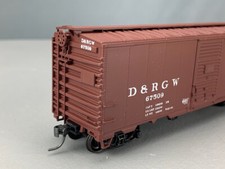 HO Accurail 3207 40’ AAR Steel Boxcar Rio Grande #67509 RTR HO4305