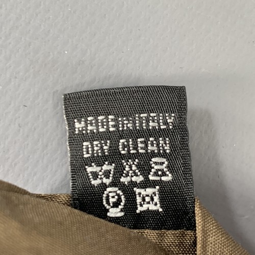 DANIELE ALESSANDRINI Brown Textured Silk Tie - Picture 5 of 5