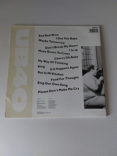 The Best of UB40 Volume One LP DEP 1987 - Bild 3 von 4