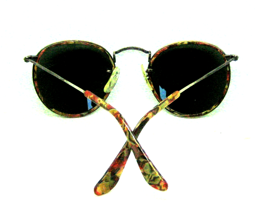 Ray-Ban USA Vintage B&L Classic Metals Antique "Chip" Tortoise W1677 Sunglasses - Picture 9 of 14
