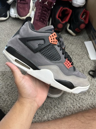 Air Jordan 4 Retro Infrared Black Red Infrared White - Größe 10