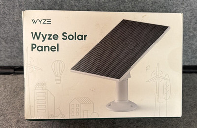Wyze WSP2W Outdoor Security Camera Solar Panel White