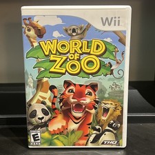 World of Zoo (Nintendo Wii, 2009) Nintendo Wii Video Games Animals Zoo Games