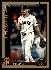 2025 Topps Gold Jordan Hicks 1647/2025 San Francisco Giants #520