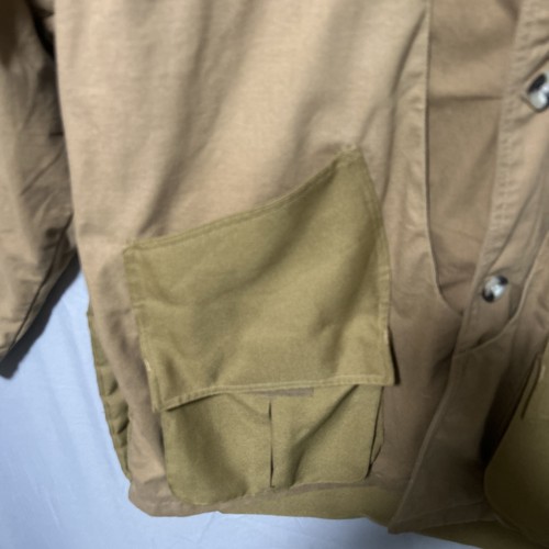 Vintage Remington Hunting Jacket Tan Green Corduroy Collar Field Coat No Size - Picture 4 of 14