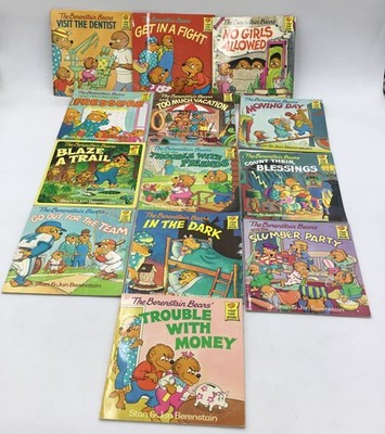 The Berenstain Bears Children's Book Lot of 13 First Time Books Paperbacks