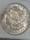 1902 O $1 Morgan Dollar ANACS MS64 "Soapbox" Toned #801733