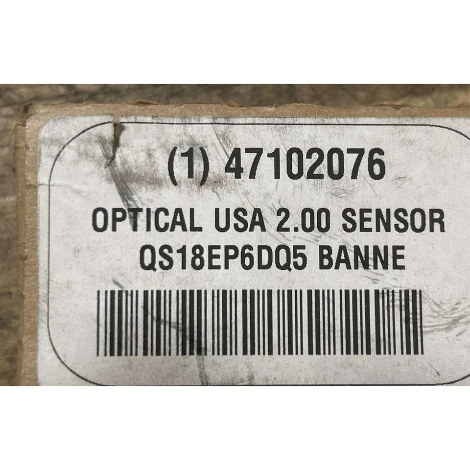 BANNER QS18EP6DQ5 M18 Photoelectric Sensor, Diffuse, 800mm, 10-30VD - Image 3 of 4