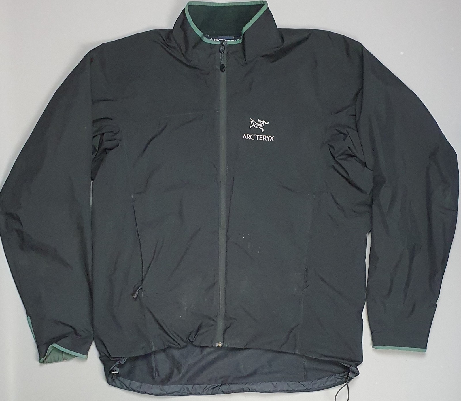 Giacca a vento uomo Arc'teryx nera. Taglia Large Passeggiata Escursionismo Leggero