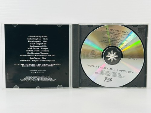 Dead Can Dance Within the Realm of a Dying Sun CD 8 Tracks 4AD 1987 - Picture 3 of 3