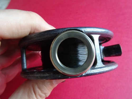 MODIFIED VINTAGE HARDY 3 3/4" LIGHT SALMON FLY REEL LEFT HAND CONVERTED SOLD A/F - Picture 13 of 14