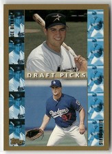 1998 TOPPS #246 LANCE BERKMAN / GLENN DAVIS DRAFT PICKS