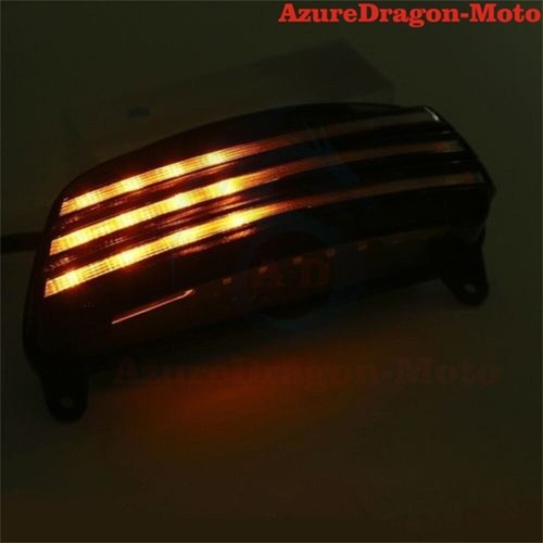 New LED Tail Signals Light Set Tri-Bar For Harley Dyna Fat Bob FXDF 2008 - 2013 - Picture 11 of 11