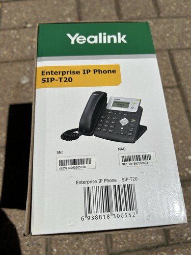 Yealink Enterprise IP SIP-T20 VoIP Phone HD Voice, Used, Untested - Bild 8 von 10
