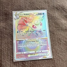 Alolan Vulpix VSTAR (Secret) 197/195 Swsh12: Sword & Shield - Silver Tempest...