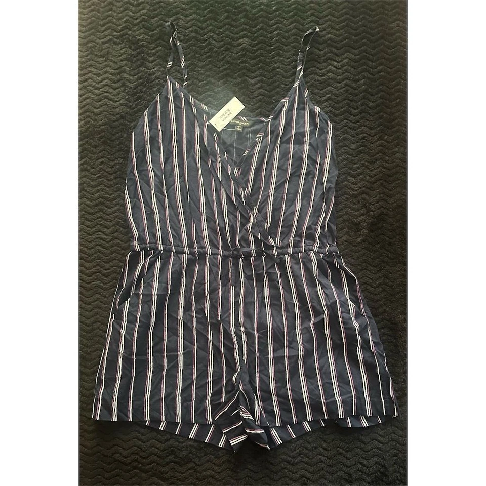 Mameluco de mujer Banana Republic a rayas pequeño grande nuevo con etiquetas Foto 3 de 4