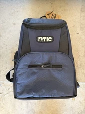RTIC Lightweight Backpack Cooler Black 15 Can Capacity NEW NWT