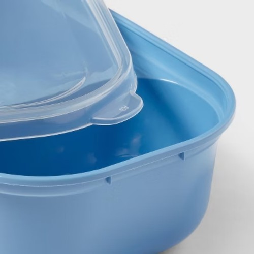 10pc (set of 5) Divided Plastic Meal Prep Food Storage Container Set   - Picture 3 of 3