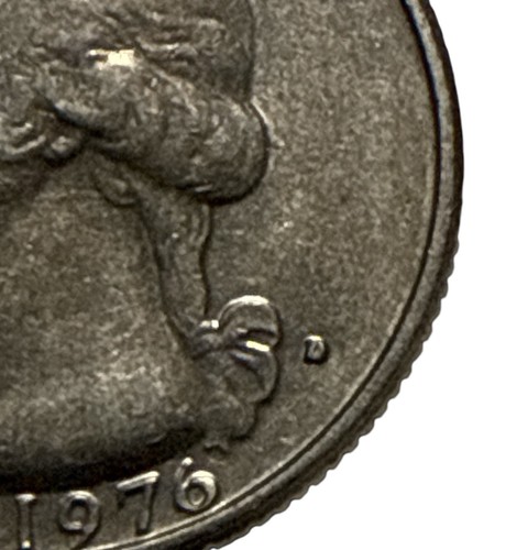 Moneda de error rara de Estados Unidos 1979 D Susan B. Anthony dólar libertad - Imagen 2 de 3