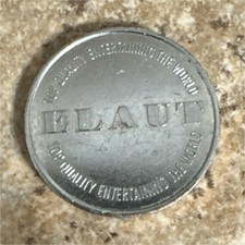 Elaut Community Entertainment Center Arcade Game Token Collectible Token Coin