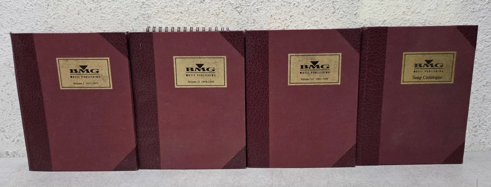 BMG Music Publishing CD Lot Set Of 3 + Song Catalogue Vol 1 2 3 1937-1988 - Image 4 of 4