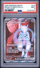 2025 POKEMON DRI EN-DESTINED RIVALS ULTRA RARE TEAM ROCKET'S MEWTWO EX PSA 9