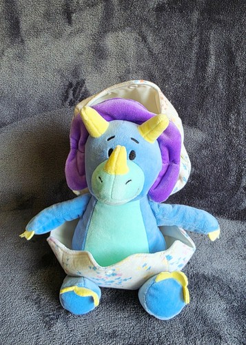 New Gigglescape baby's kid's toy 9.5" Dinosaur in Egg Easter Christmas birthday - Picture 17 of 22