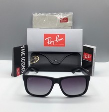 RB4165 Ray-Ban Gray JUSTIN Unisex Sunglasses RB4165 54-16 145MM GBY-7256
