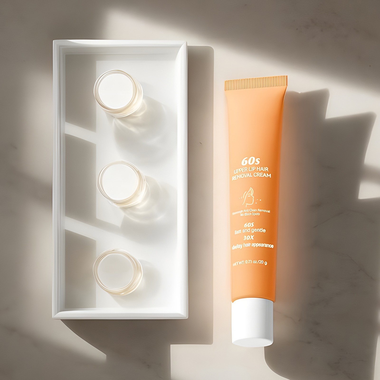 Facial Hair Removal For Women Painless Depilatory Cream For Smooth Skin