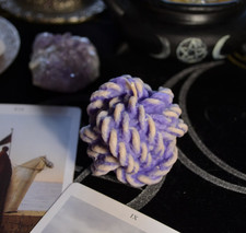 Witchy Knot Candle Ritual Altar Decor Binding Protection Spells Pagan