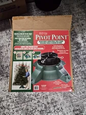 EZ UP Pivot Point Adjustable Swivel Christmas Tree Stand Up to 9ft  1 gallon H2O