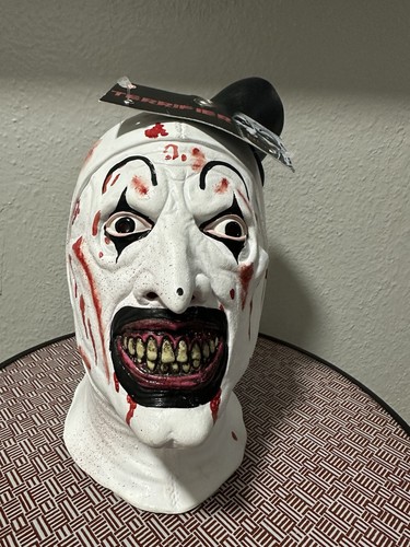 TERRIFIER 3 Latex Maske Art the Clown Bloody offiziell lizenziert - Bild 2 von 22
