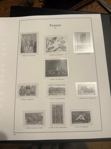 ALBUM YVERT ET TELLIER SUPRA  1995 à 2001 POUR COLLECTION TIMBRES DE FRANCE - Picture 4 of 7