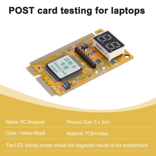 Cartes de débogage multifonctions expert PCI PCI-E LPC PC ordinateur portable analyse1168 - Photo 4/7