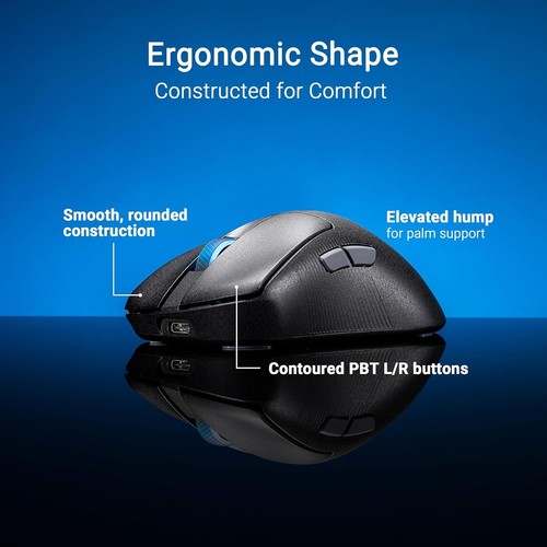 ASUS ROG Keris II Ace is an ultralight 54-gram ergonomic gaming mouse with a sha - Picture 6 of 7