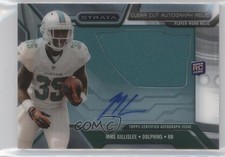2013 Topps Strata Clear Cut Auto Rookie Relics Mike Gillislee #CCAR-MGI Auto RC