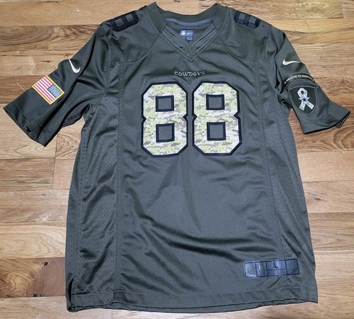 Dallas Cowboys Dez Bryant "Salute to Service" Nike Jersey #88 SZ LARGE 🔥 - Picture 2 of 15