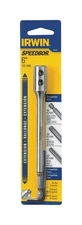 (J) Irwin 88702 Speedbor Woodboring 6" Bit Extension